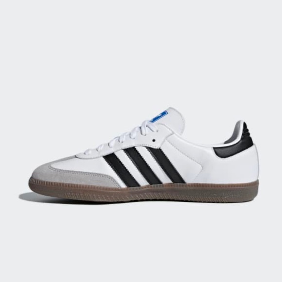 NWT Adidas Samba OG Sneakers White Size Men 6.5/Women 7.5 - Picture 3 of 16